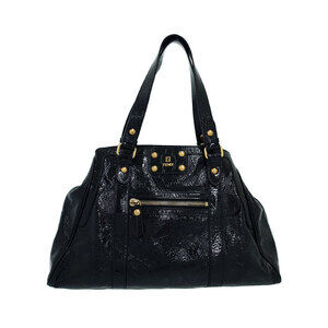 FENDI FF Jacquard Shopper Tote Shoulder Bag Brown
